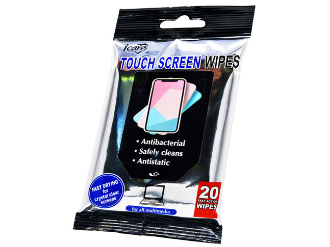 Icare Touch Screen Wipes 20s